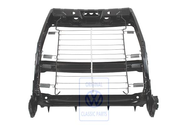 Backrest frame for VW T4