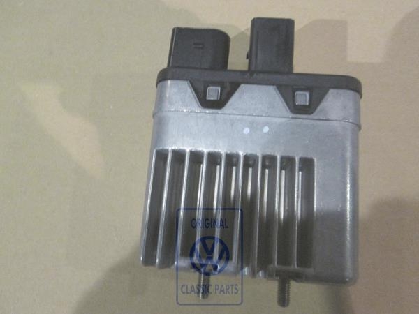 Radiator fan control unit for VW T5