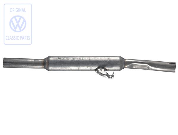 Exhaust silencer for VW Polo Mk2