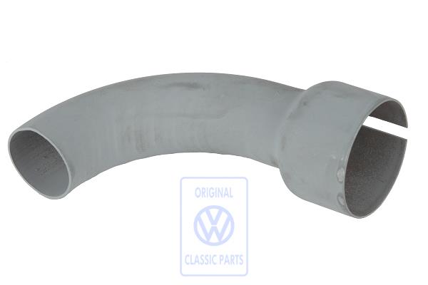exhaust pipe end