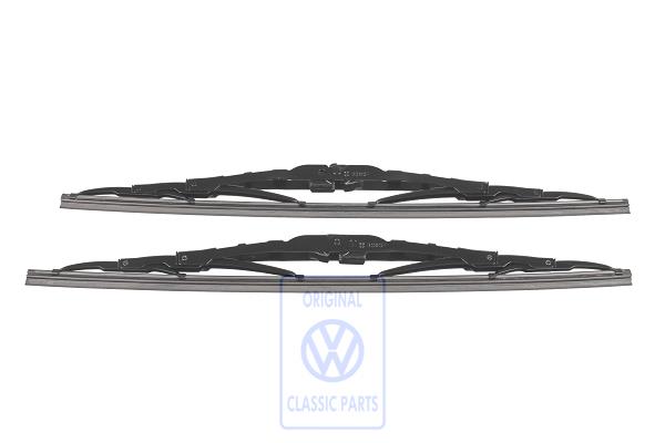 Wiper blade set for VW Golf Mk2