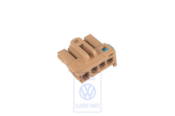 Flat contact housing