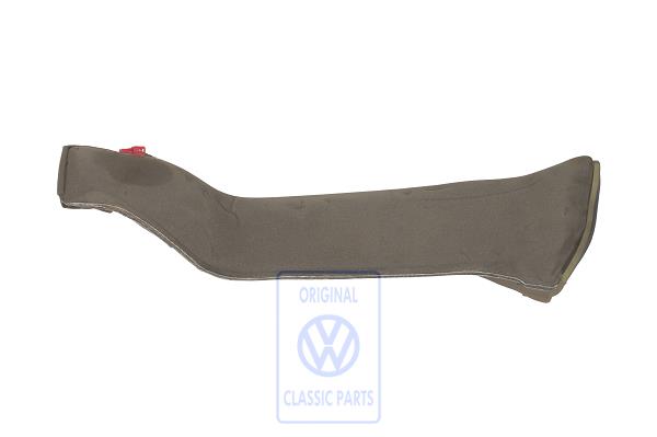 Air guide channel for VW T4
