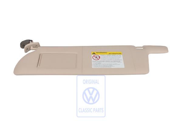 Sun vizor for VW T4