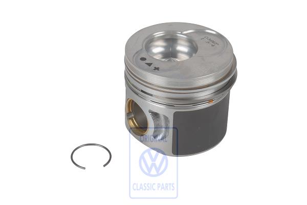 Piston complete for VW Sharan