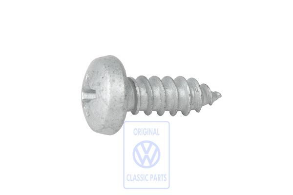 Overhead panel screw