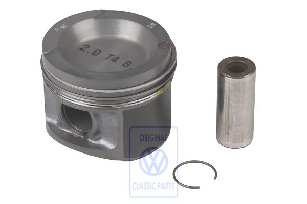 Complete piston for VW T4
