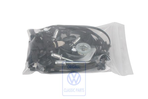 Set of attachment parts for VW Polo 9N/9N2