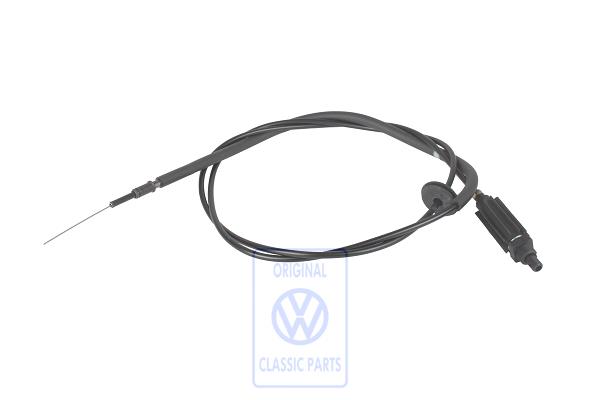 Cold starting aid cable for VW T4