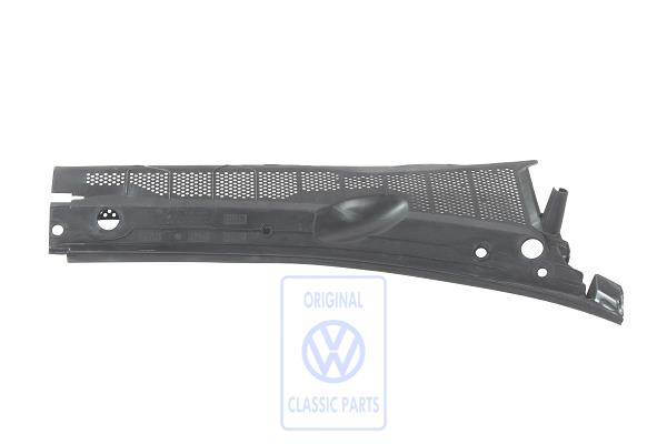Water deflector for VW Golf Mk3 and Vento
