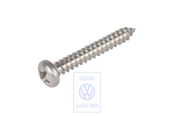 Lens tapping screw