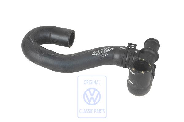 Water hose for VW Touran