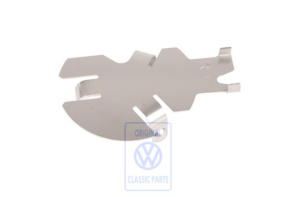 Intermediate plate for VW Polo 9N/9N3