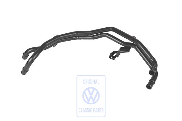 Water pipe for VW Touareg
