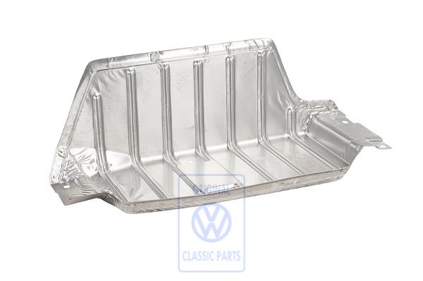 Heat shield for VW Sharan