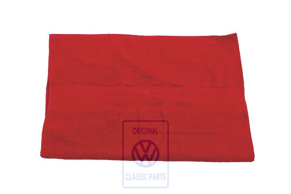 GTI beach towel red