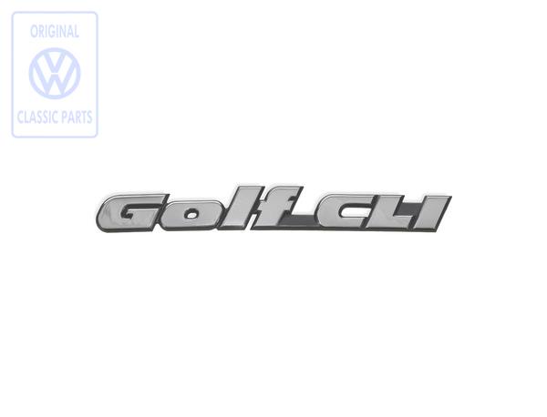 Rear emblem for VW Golf Mk3 CLI