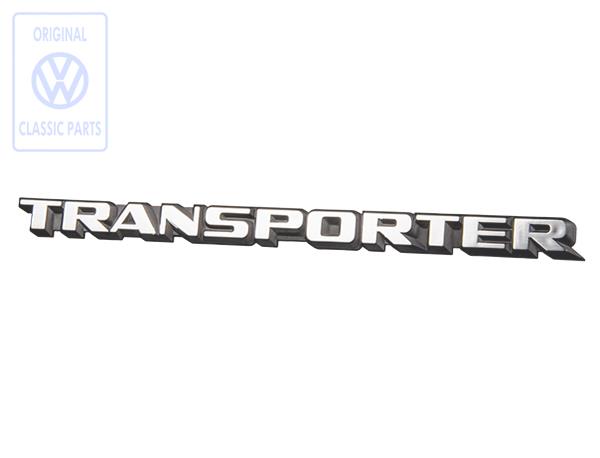 Transporter badge for a T3