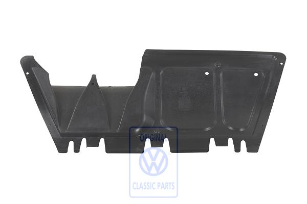 Noise damping for VW Golf Mk4