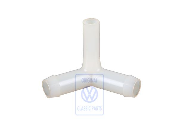 Fuel line t-piece for VW T3