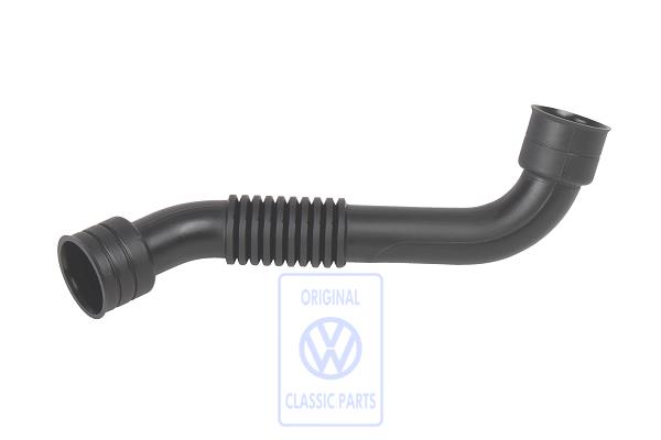 Breather line for VW Passat B5