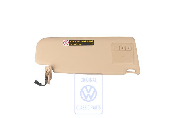 Sun visor for VW Passat B5GP