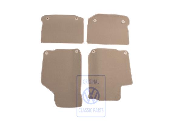 Floor mats for VW New Beetle