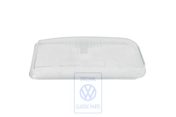 Headlamp lens for VW Passat B3