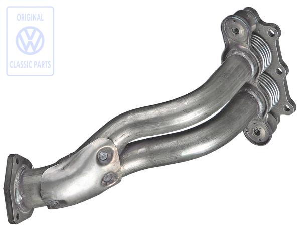 Exhaust pipe for VW Passat B3, Golf Mk3