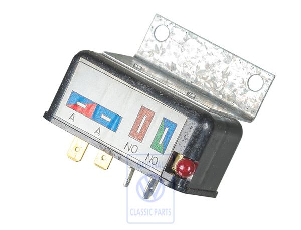 Safety switch for VW T3