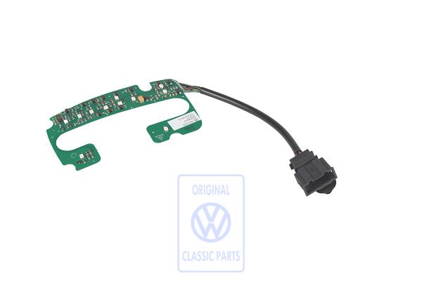 Light guide for VW Golf Mk4