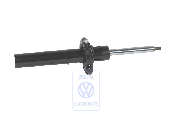 Gas-filled shock absorber