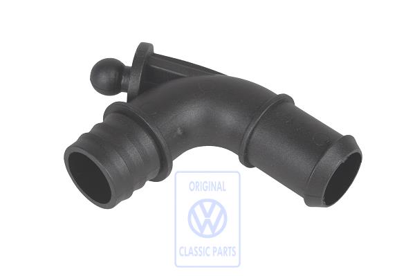 Angled connector for VW Phaeton, Touareg