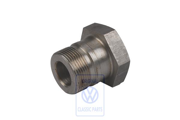 Banjo bolt M28x1.5 crankshaft