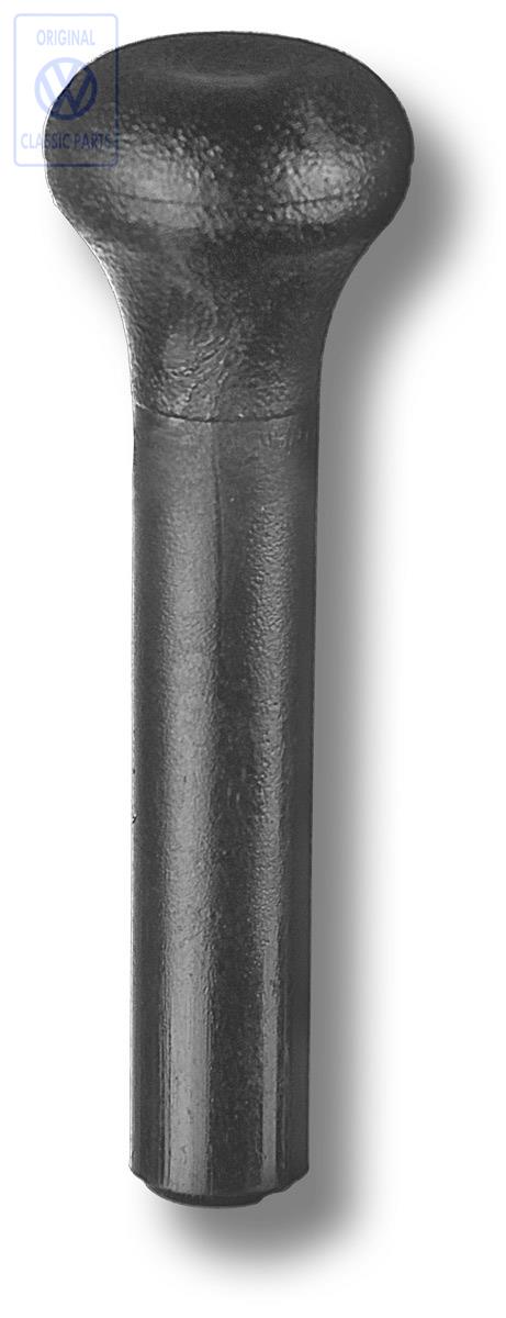 Door locking rod knob