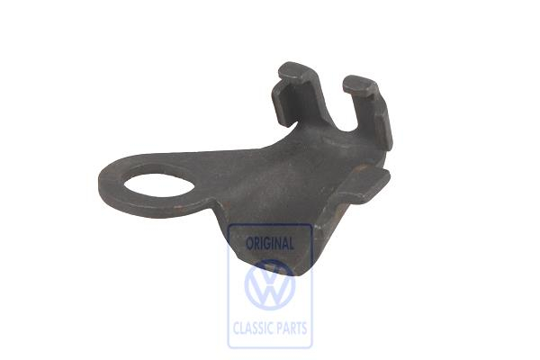 Bracket brake cable (handbrake cable) VW 1200 411
