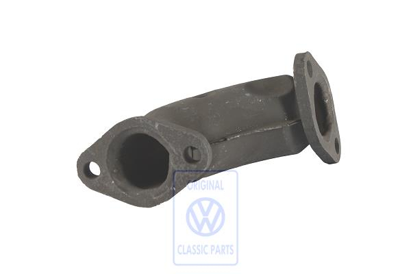 Connecting manifold left-side heating