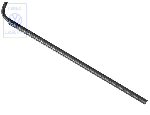 Window slot seal for VW Golf Mk1, T3