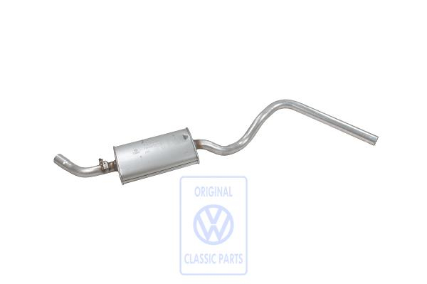 Center silencer for VW T4