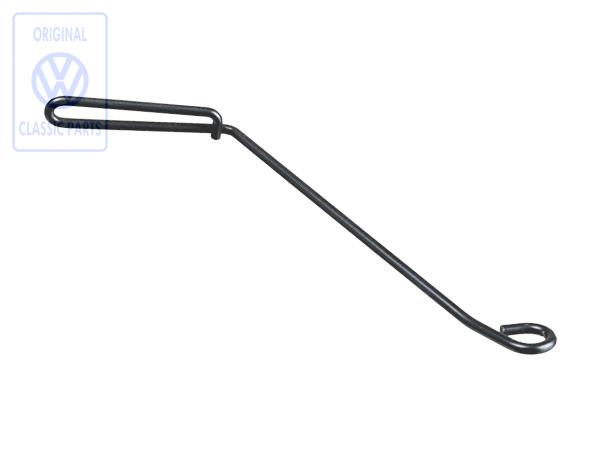 Seat belt guide for VW T4