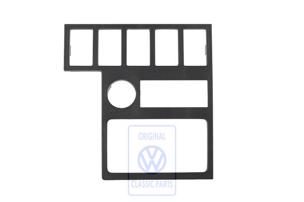 Switch mounting for VW T4
