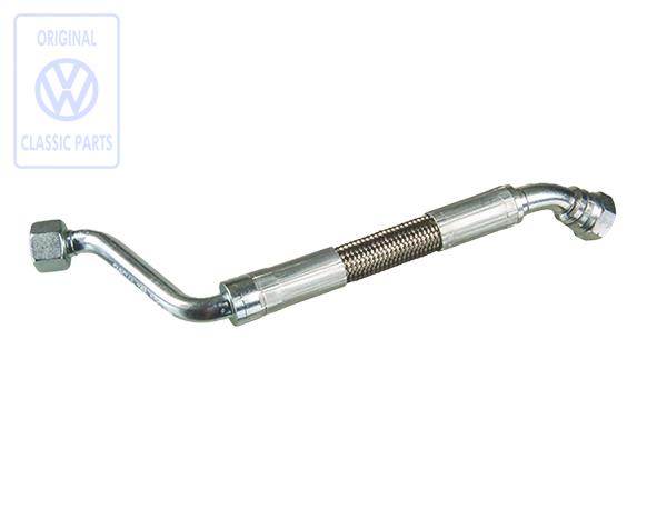 Oil return line for VW T3