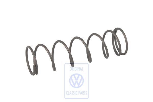 Pressure spring for VW T3