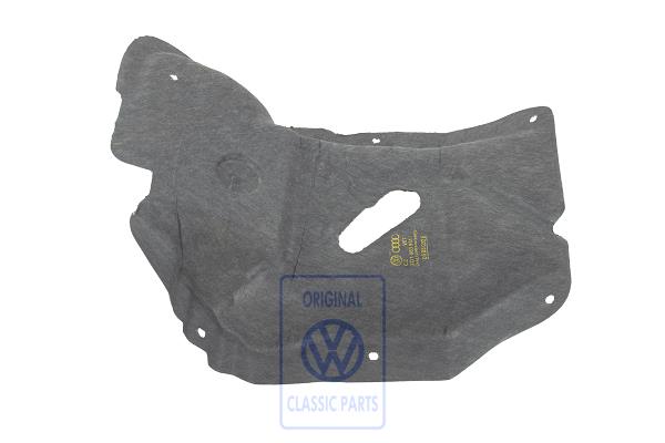 Bulkhead damping for VW T4