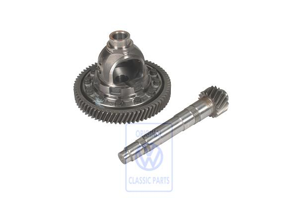 Gear set for VW T4