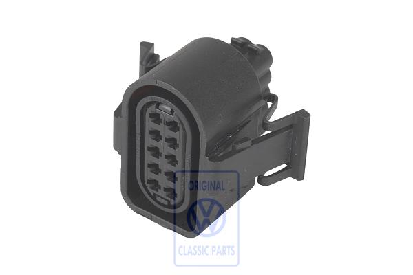 Flat contact housing