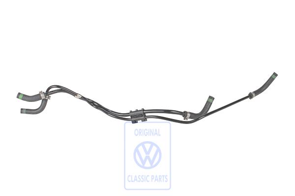 Set fuel pipes for VW Caddy Mk2