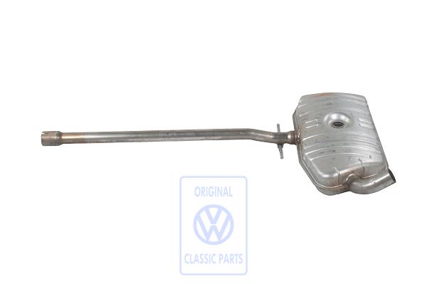 Middle silencer (exhaust system) Corrado