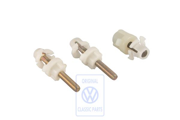 Adjuster screws (1 set) headlight Polo Mk2