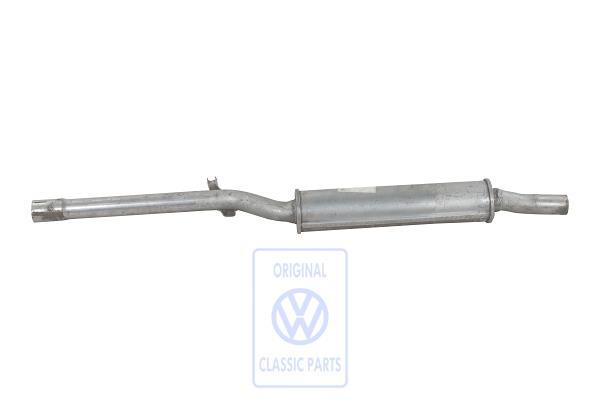 Front silencer for VW Scirocco Mk2